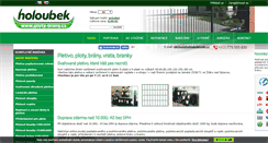 Desktop Screenshot of ploty-brany.cz
